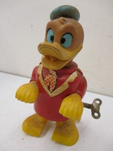 Vintage Durham Donald Duck Disney Wind-Up Toy