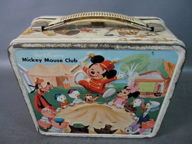 Vintage Walt Disney’s Mickey Mouse Club Lunchbox