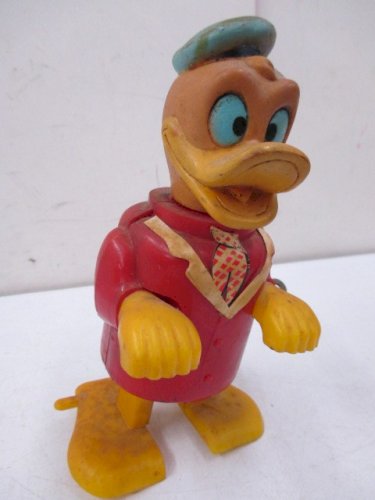 Vintage Durham Donald Duck Disney Wind-Up Toy